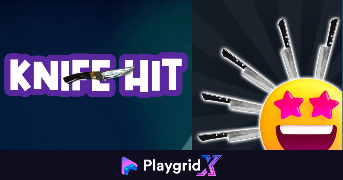 Knife Hit Emoji banner