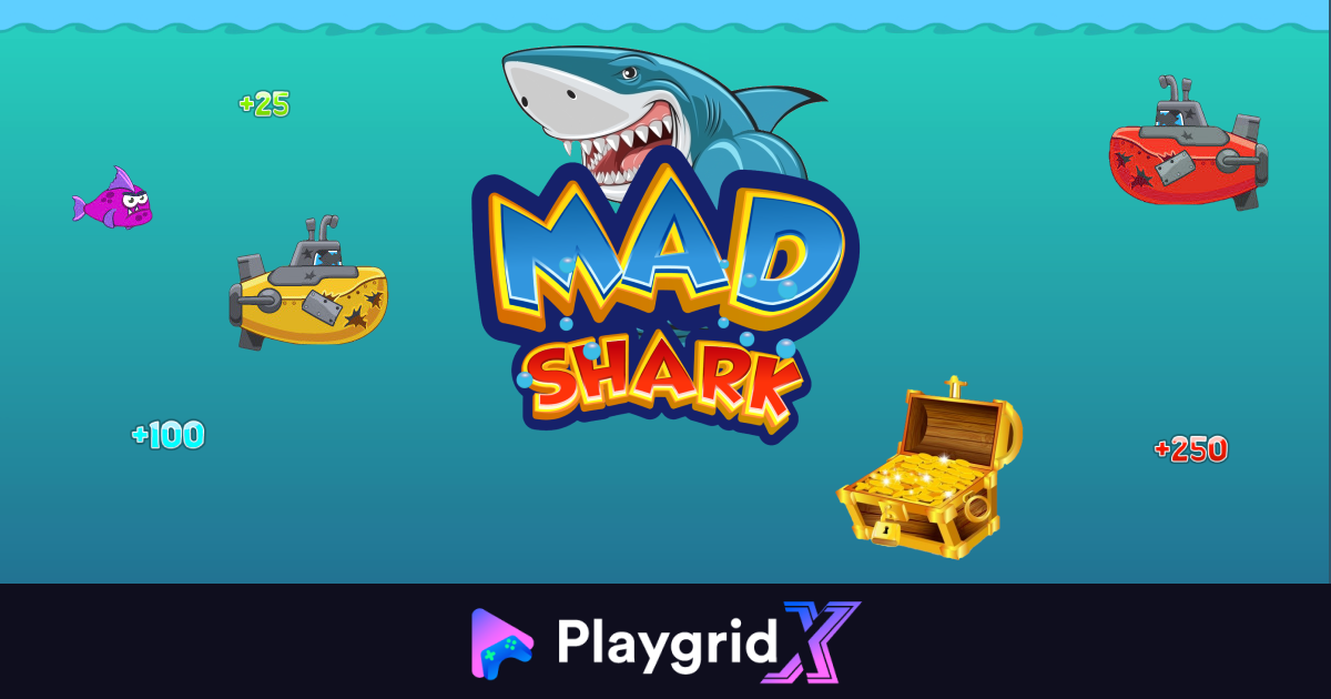 Mad Shark banner