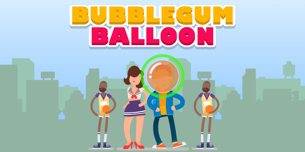 Bubblegum Balloon banner