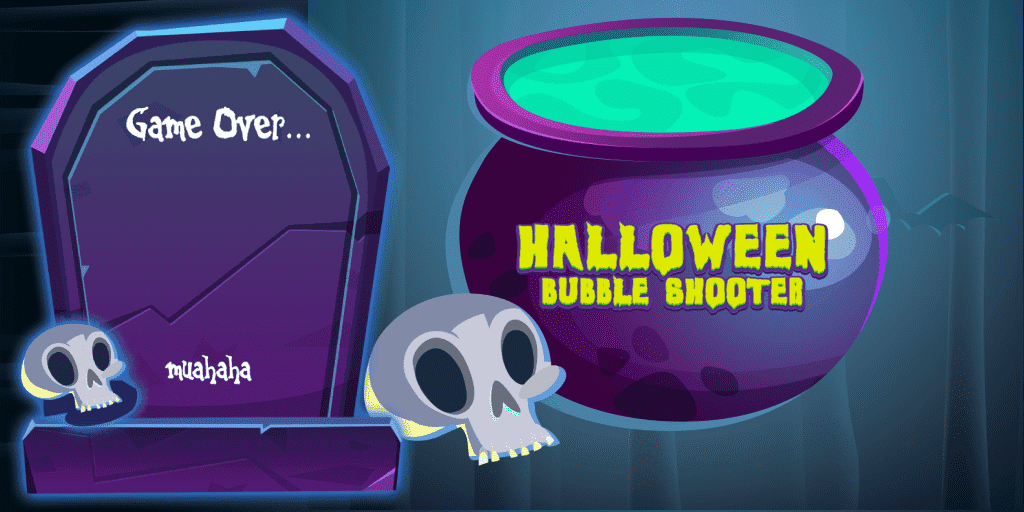 Halloween Bubble Shooter banner