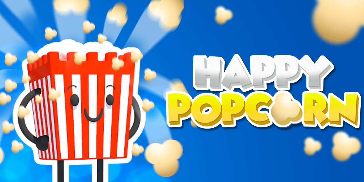 Happy Popcorn banner