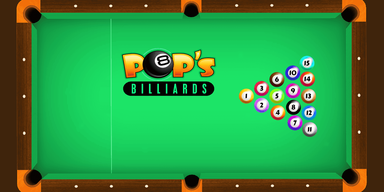 Pops Billiards banner