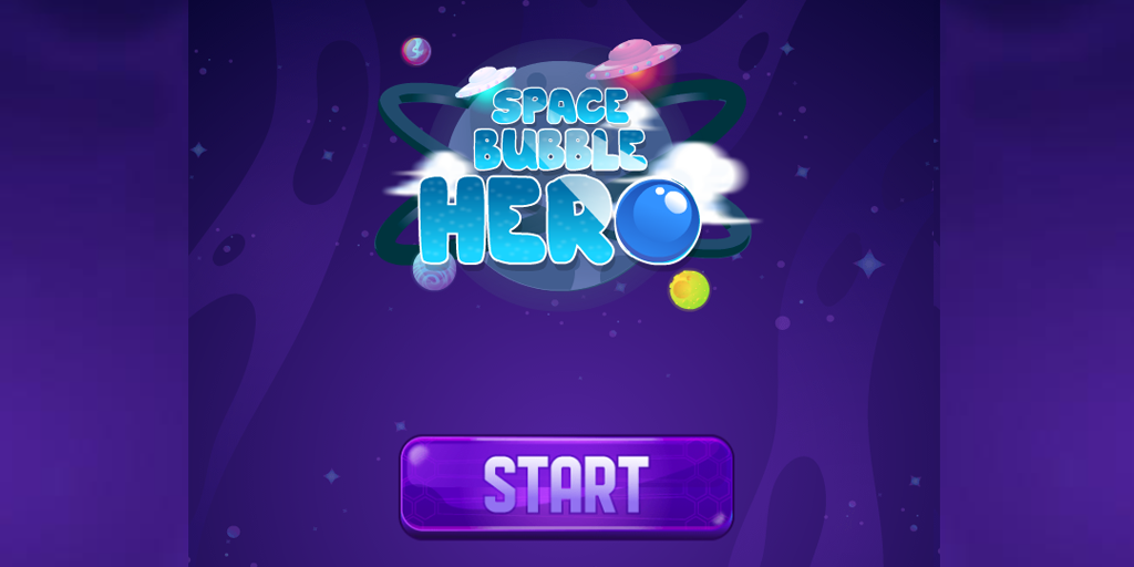 Space Bubble Hero banner