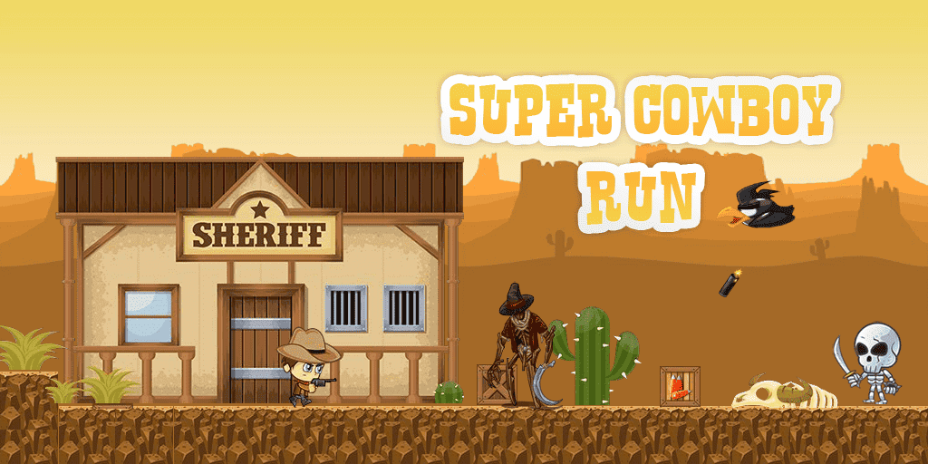 Super Cowboy Run banner